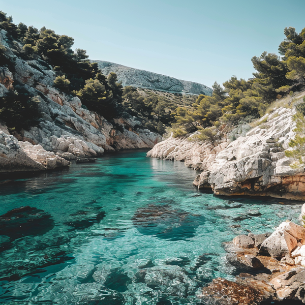 Hidden Calanque in Provence
